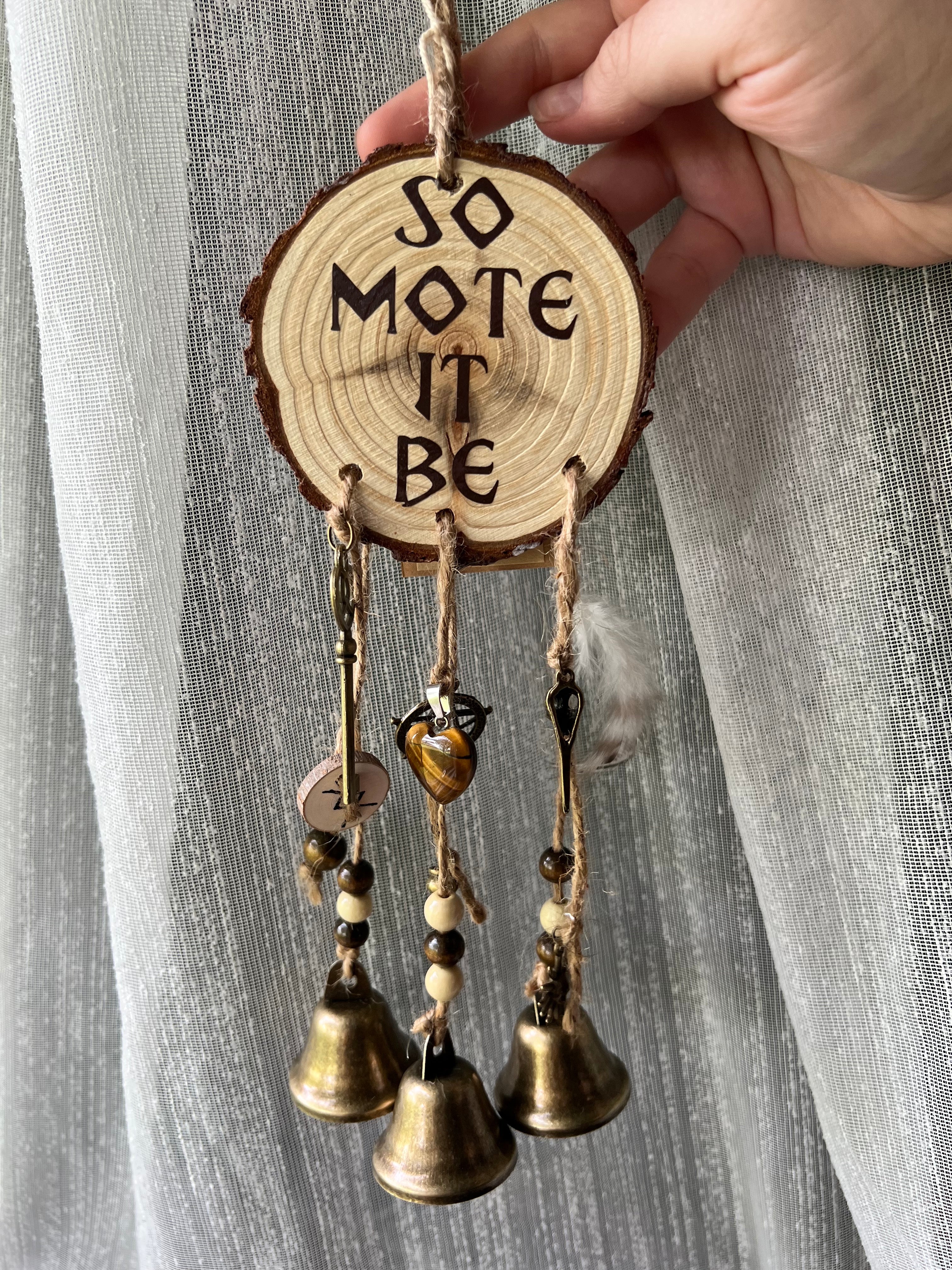 Handmade Witches Bells- So Mote It Be