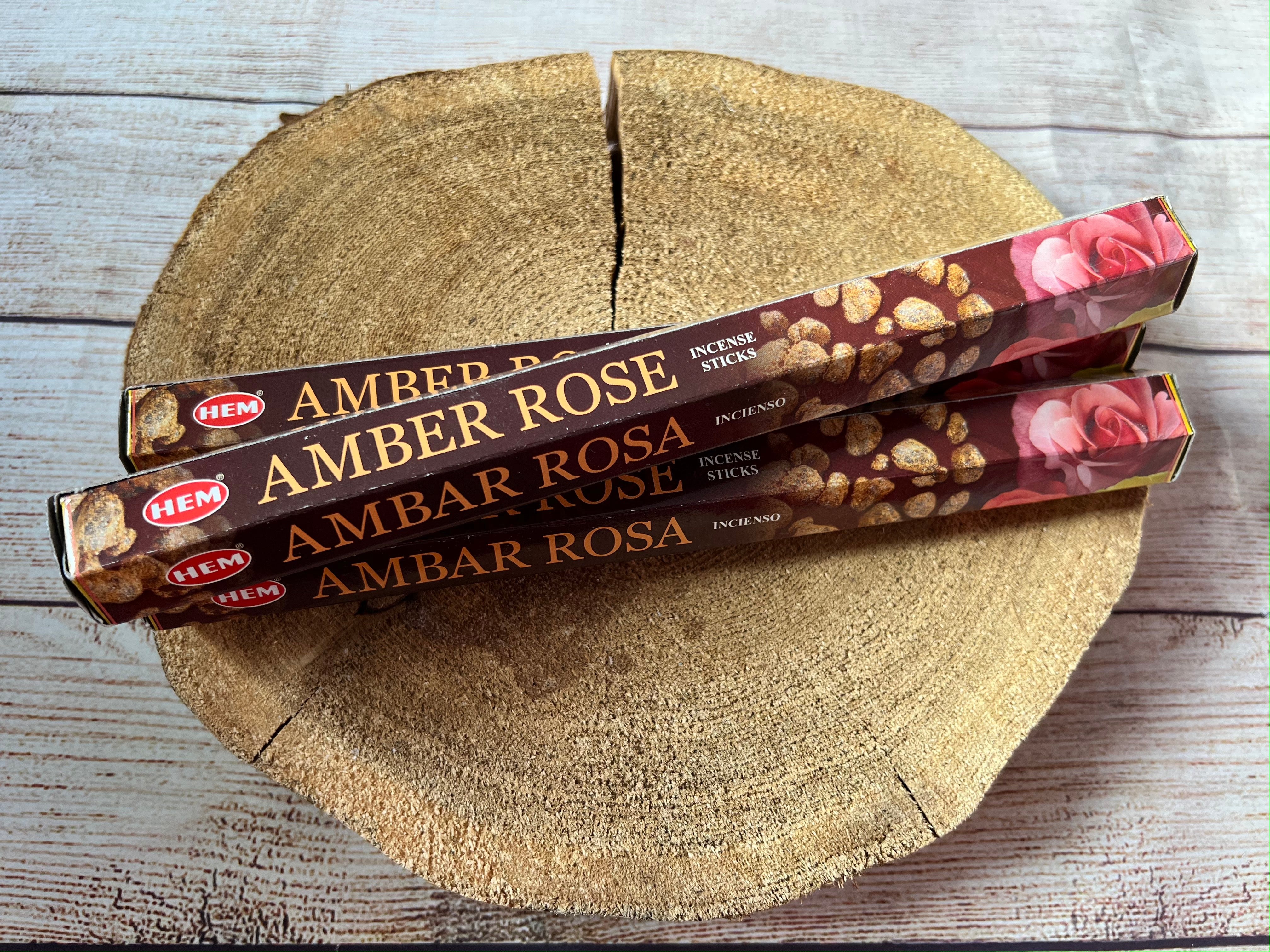 Amber Rose Incense Stick