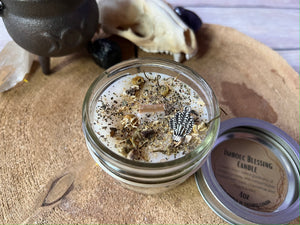 Imbolc Blessings Jar Candle