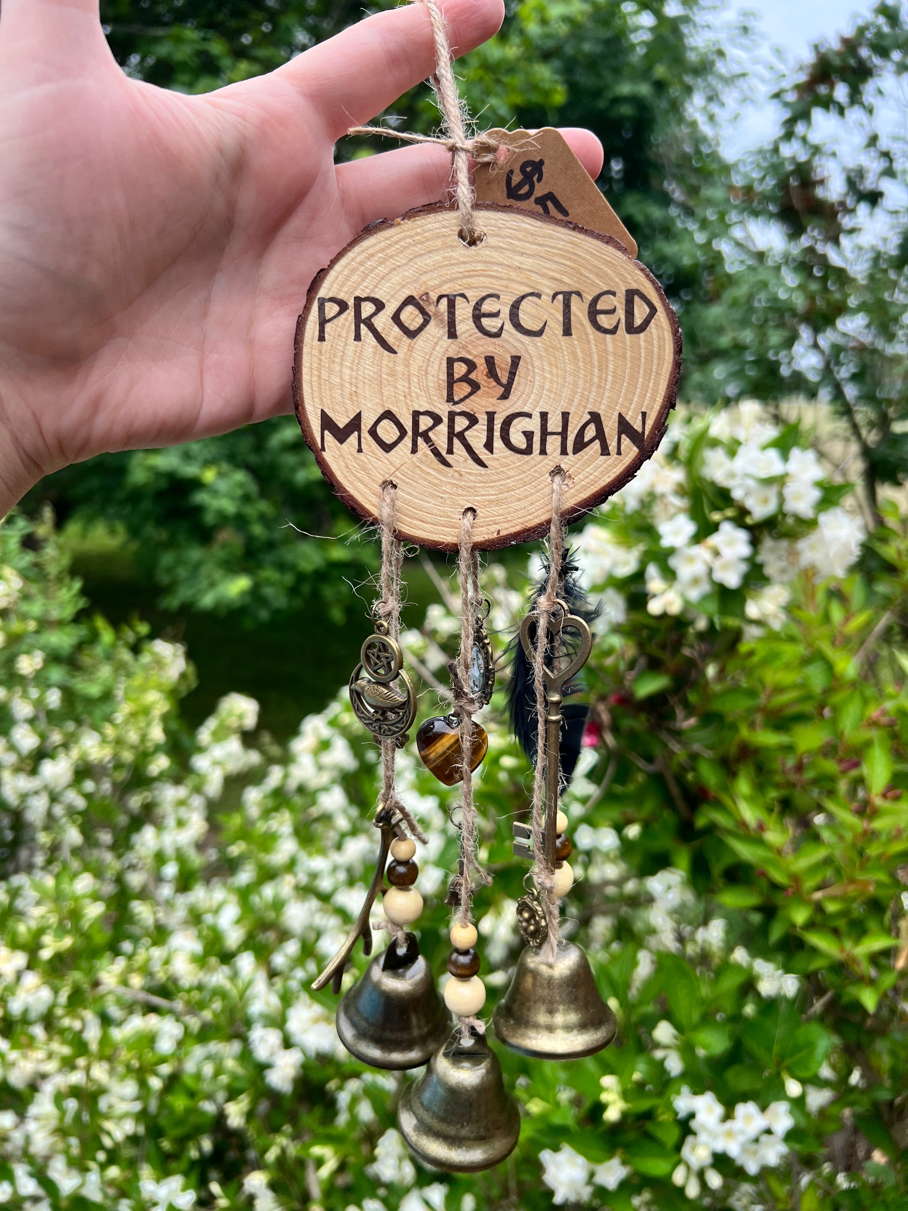 Handmade Witches Bells- Protected by Morrighan