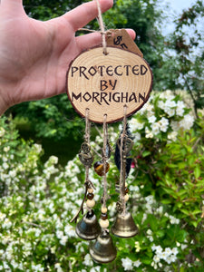 Handmade Witches Bells- Protected by Morrighan