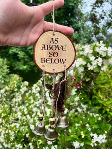 Handmade Witches Bells- As Above So Below