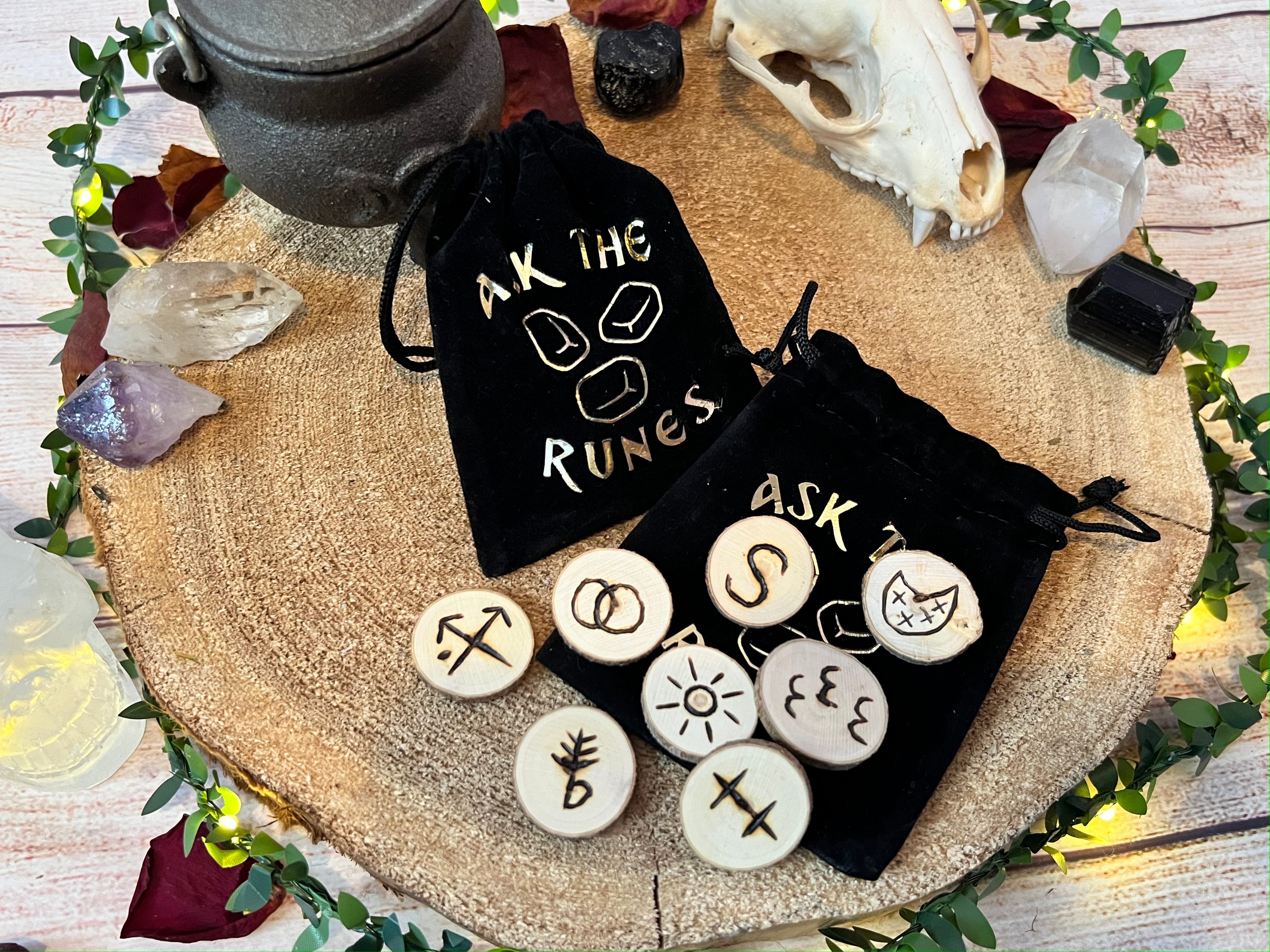 Witches Rune Set of 8