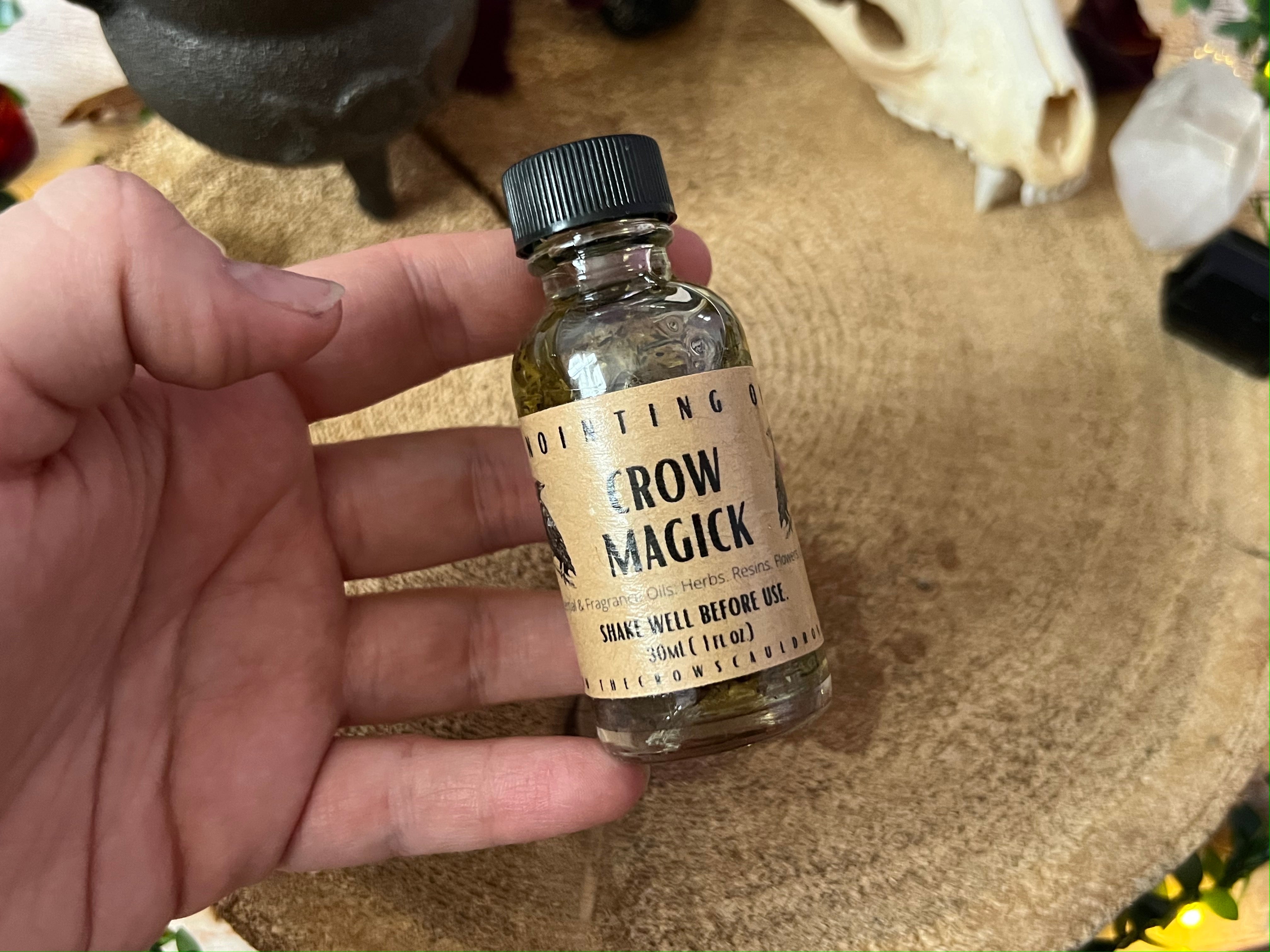 Crow Magick- Conjure Oil