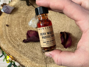 Fiery Wall of Protection- Conjure Oil