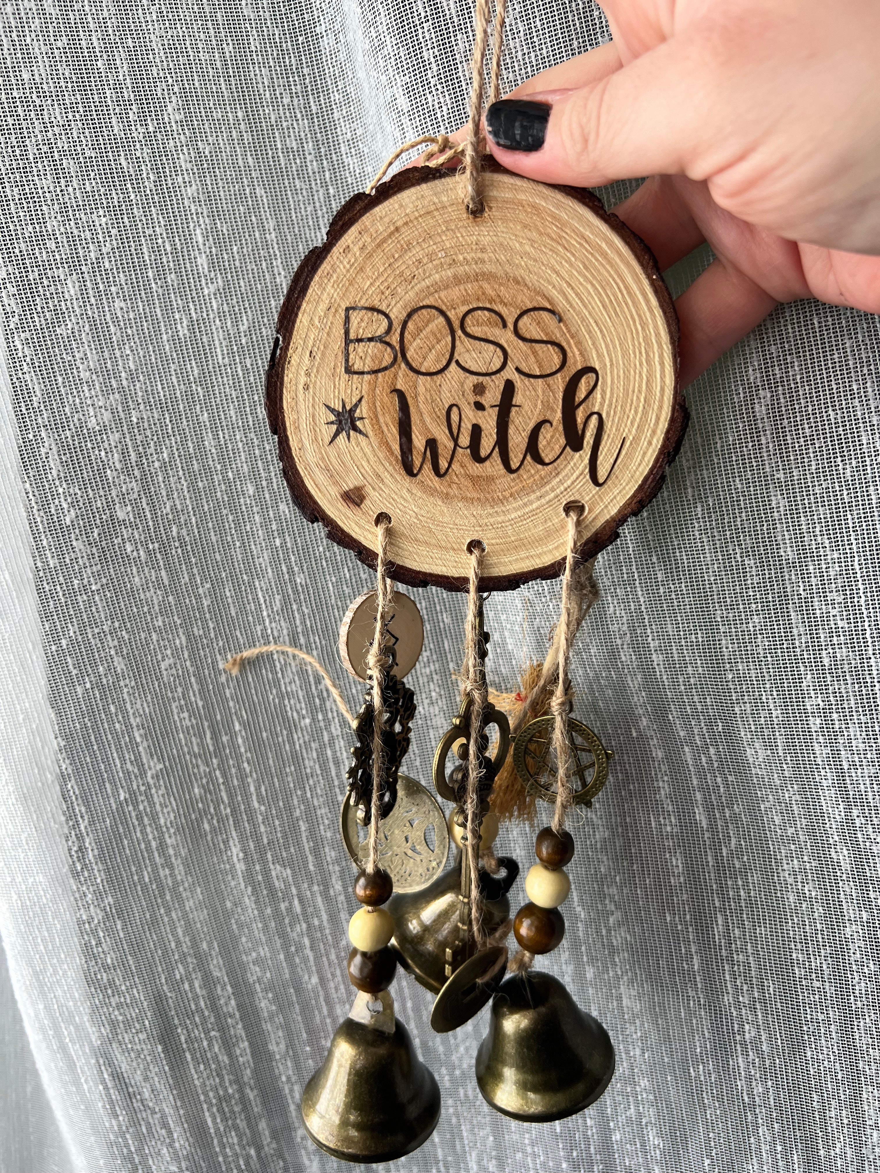 Handmade Witches Bells- Boss Witch